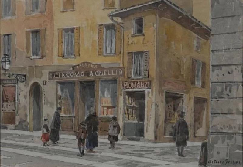 L'antica libreria Agnelli, 1890 - 1910, Civiche Raccolte Storiche. Museo di Milano